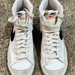 Nike  Blazer Mid '77 Women's 8.5 ~ White Black Sneakers Classic Retro Style Photo 0