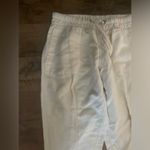 ZARA like-New Linen Blend Straight Leg Ankle Pants Size XL Photo 2