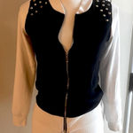 Kirra  black & white studded jacket small #36 Photo 0