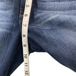 NYDJ  Size 0 Denim Sylvia Boyfriend Long‎ Roll Cuff Shorts Photo 4