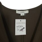 Vince nwt $325 earthen pleated Cotton jersey midi dress S Photo 4