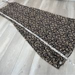 Vintage Slip Dress floral tank midi womens Black Beige (size 7/8) classy party Photo 4