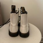 Dr. Martens Doc Martens White Zavala Combat Lace-up Ankle Boots Womens Size US 7 Grunge Photo 1