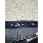 Hollister Shorts Womens 00 Denim Mid Rise Distressed Cuffed Ripped Stretch Photo 2