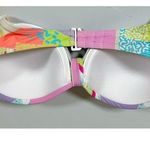 Body Glove Pink Geometric Patterned Bikini Top Swimwear Bathing Suit Size S 🌸✨ Photo 3