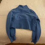 Lululemon Blue Nile Scuba Oversized Funnel-Neck Half Zip Photo 1