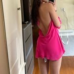 I am gia  pink cowl neck mini dress Photo 1