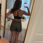 Avec Les Filles Anthropologie  Dark Green Skater Skirt Photo 2