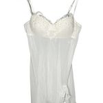 Linea Donatella white lingerie nightie molded cups underwire wedding size medium Photo 0