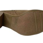 Fergalicious NEW  Fergie Garcia Faux Leather Brown Sand Ankle Boots Booties 11 Photo 9