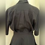 Live Better Ever Black Asymmetrical Dress.. V Neck, Can Be Worn As A Hood Sz L Size L Photo 10