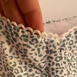 Lush Clothing Lush White and Green Patterned Fabric Photo 3