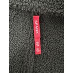 Spanx  Reversible Suede Sherpa Jacket Sz XS Utility Green Oversized Coat NWT $228 Photo 6