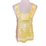 Miss Me  Embroidered Tank Top | Boho Lace Trim Sleeveless Blouse Photo 1