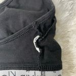 Calvin Klein Black Racerback Cotton Bra Bralette Logo ? Sz XS
W1-7 Photo 3