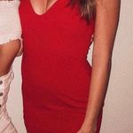 Missguided Red Bodycon Mini Dress Photo 0