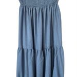 Cupshe ,Smocked Bodice Strapless Maxi Dress Photo 4