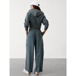 Athleta New 10 Pinnacle High Rise Cargo Trouser Eden Blue Size 10 Photo 2