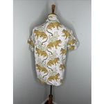 Printfresh Womens Print Fresh Anthropologie Bagheera Tiger Organic Cotton PJ Top Sm Photo 2