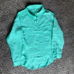 Lilly Pulitzer  Vibrant Green Shirt Photo 1