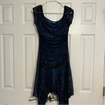 Taboo  Y2K Blue Floral Dress Photo 1