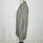 Papaya  Women's Open Front Gray Tan Fleece Stretch Cardigan Sz L Ultra Soft Photo 3