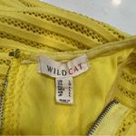 Wildcat Yellow Fringe Festival Tank Top (L) EUC Size L Photo 4