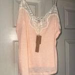 SKIMS  Pink Lace Trim Pajama Sleepwear Set — NWT Photo 3