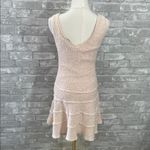 Bar III Textured fuzzy light pink dress. Photo 3