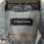 Maurice's  Denim Vest Western Country Concert Summer Bohemian Casual Small Photo 1