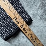 Banana Republic  Blazer 8 Black White Tweed Italian Fabric Zip Up Paris Jacket Photo 12