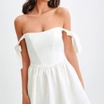 Meshki Bridal white mini dress!  Photo 0