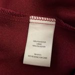 Just… Taylor Burgundy Red halter bridesmaids/ holiday maxi dress Size 4 Photo 5