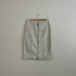 Pilcro and the Letterpress  Zip Midi Denim Women’s Pencil Skirt Photo 3