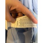 Sovere Pleat Smock Mini Shirt Dress Powder Blue Size XS Party Photo 8