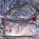 Coach Chic Metallic Shoulder Bag Brown Photo 0