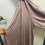 Miou muse Los Angeles women's lilac romper long flowy legs size small Gray Photo 5