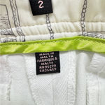 Ted Baker  White Casual Bermuda Shorts Womens 2 Beachy Summer Modest Preppy Photo 7