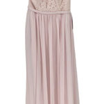 Azazie ‎ Blush Pink Women's One Shoulder Long Dress - Size C Photo 0