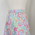 Coldwater Creek Y2K  Colorful Pastel Floral A-Line Mini Skirt Vintage Medium Photo 6