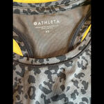 Athleta  Leopard Shanti Crop Tank NWT Photo 1