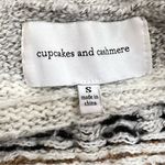 Cupcakes and Cashmere Grey Open Cardigan with Front Pockets Size Small Gray Photo 9