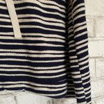 Sanctuary Blue/White Striped Pullover Sweater Photo 1