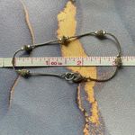 Silver Cluster Bracelets Set of 2 Twisted Chain Dainty Beads Y2K Minimalist Photo 4