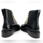 Salvatore Ferragamo Rosco Leather Platform Chelsea Combat Ankle Boots Size US 5 Photo 9