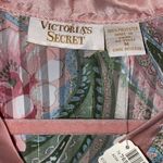 Victoria's Secret pajamas Vintage gold label tag NEW button down satin silky feel Photo 1