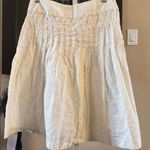 Banana Republic  White A-Line Skirt Photo 1