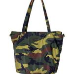 MZ Wallace  Green Camo Print Soho Tote Nylon Medium Photo 0