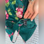Forever 21 Green Floral Mini Dress Photo 3
