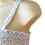 Wall Flower Boho Blue & White Eyelet Bohemian Cami Tank Top ~ Women's Size MEDIUM Photo 2